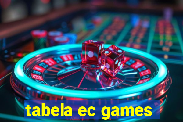 tabela ec games